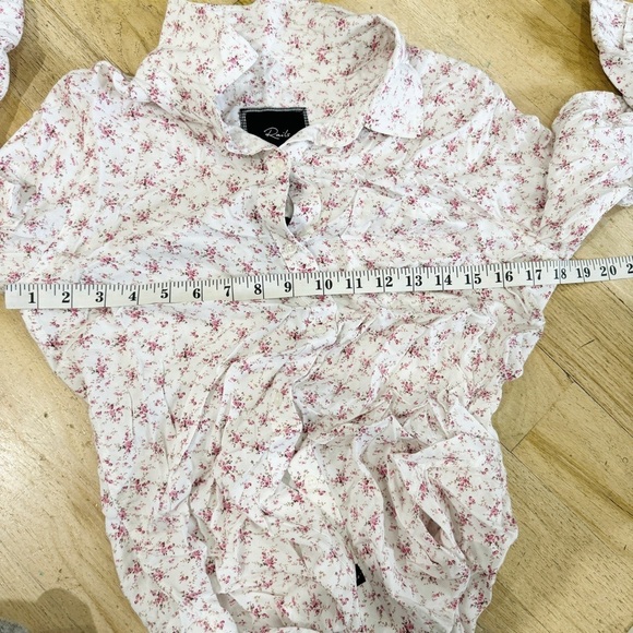 Rails Floral button down blouse NWT - Picture 13 of 15